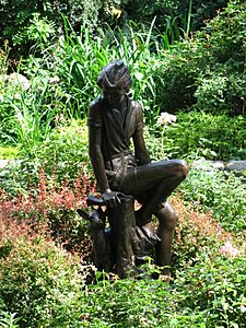 Carl Schurz Park Peter Pan statue