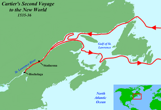 Cartier Second Voyage Map 1