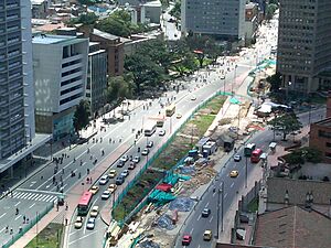 Ciclovía por la Carrera Séptima