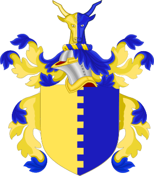 Coat of Arms of Bartholomew Gosnold.svg