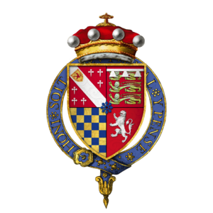 Coat of arms of Sir William Howard, 1st Baron Howard of Effingham, KG