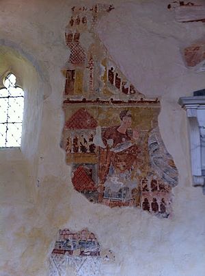 Coombes Church Wall Painting