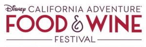 Disney California Adventure Food & Wine Festival logo.png