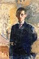 Edvard Munch - Self-portrait (1888?)