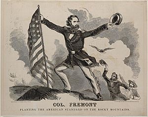 Election poster for John C. Fremont (1856)