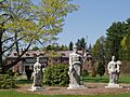 Elm Bank, Wellesley, MA - Goddesses and Mansion