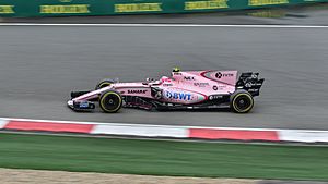 Esteban Ocon Chinese GP 2017