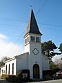First Congregational Church of Pescadero, San Gregorio St., Pescadero, CA 10-30-2011 2-33-34 PM