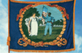 Flag of the 3rd United States Colored Troops (obverse)