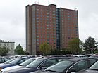 Franklin Towers from city hall parking lot.jpg