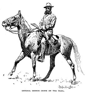 General George Crook on the Trail