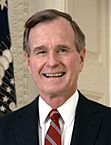 George H. W. Bush presidential portrait (cropped 2)