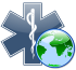 Globe-Star of life