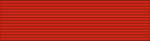 Grand Order of Mugunghwa (South Korea) - ribbon bar
