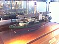 HK Central Piers interior exhibition of Star Ferry history 2nd Generation model Dec-2012