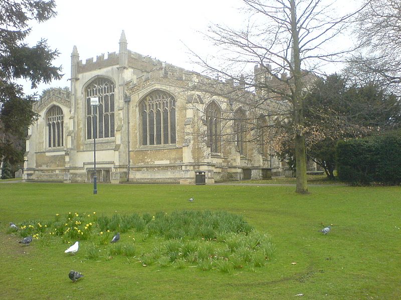 Hitchin Church back
