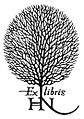 Hnizdovsky ExLibris Tree