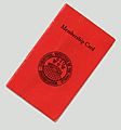 Industrial Workers of the World membership card