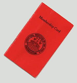 Industrial Workers of the World membership card