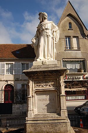 Jacques coeur statue