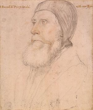 John Russell, 1st Earl of Bedford by Hans Holbein the Younger