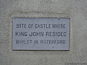 John plaque, Waterford