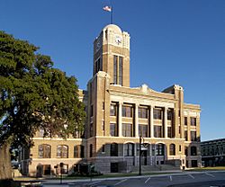 The Johnson County Courthouse in 2009