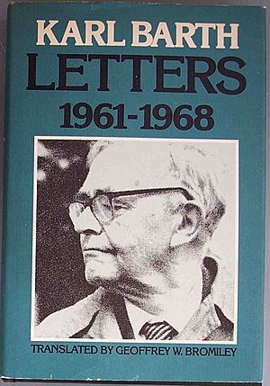 Karl Barth Letters 1961-1968