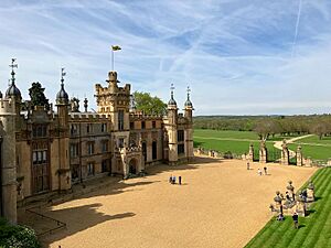 Knebworth House, April 2024