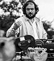 Kubrick on the set of Barry Lyndon (1975 publicity photo)