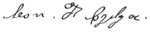 Leon Czolgosz Signature.svg