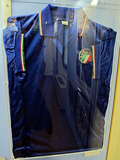 Maglia di paolo maldini indossata in italia 90, 01