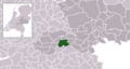 Map - NL - Municipality code 0668 (2009)