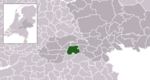 Location of West Maas en Waal