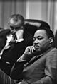 Martin Luther King, Jr. and Lyndon Johnson