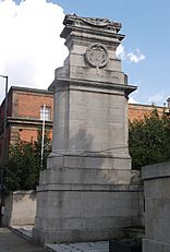 Midland Railway War Memorial, Derby 10 (cropped)