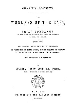 Mirabilia Descripta, English edition 1863