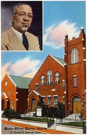 Moore Street Baptist Church, Dr. Gordon B. Hancock, Pastor