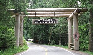 Mount Rainier Nisqually Gate
