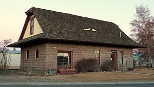 NCO Depot street side - Alturas California