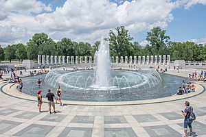 National World War II Memorial, Washington DC, July 2017.jpg