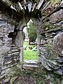 Ogee window in Straffan old church