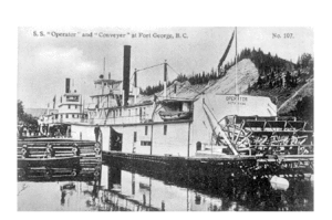 Operator and Conveyor at Fort George