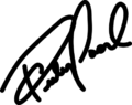 Pedro Pascal Signature