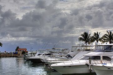 Pier at Cabezas, Fajardo, Puerto Rico