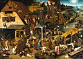 Pieter Brueghel the Elder - The Dutch Proverbs - Google Art Project