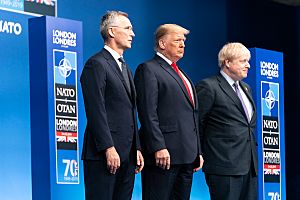 President Trump Attends the NATO Plenary Session (49168302028)