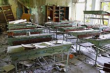Pripyat Abandoned School