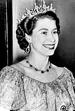Queen Elizabeth II - 1953-Dress