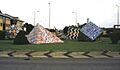 Road sign art, Splott - geograph.org.uk - 456659